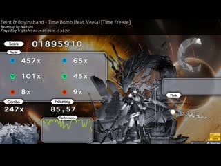 [osu!] "time bomb" (feet veela)" feint & boyinband // stars ["c" rate]