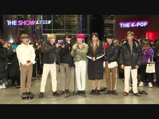 [190226] monsta x interview @ the show work out live