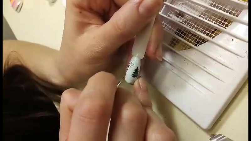 Мастер класс "новогодние дизайны ногтей" в любимой