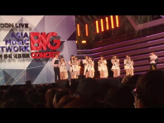 Fancam u kiss (soohyun & hoon) mc @ mucon live asia music network big concert