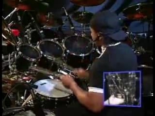 [drums] carter beauford under the table and drumming part