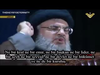 Seyyid hasan nasrallah filistin hakkında