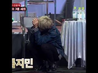 The adorable way jimin hides when hes shy or embarrassed, even curling into a ball like he