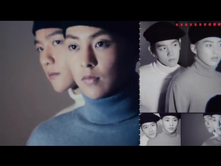 [video] 151207 xiumin & baekhuyn @ singlesmagazine instagram update