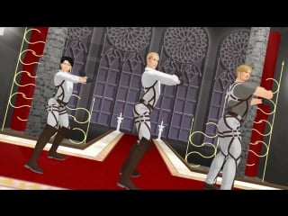[snk mmd] step (erwin, levi, mike)