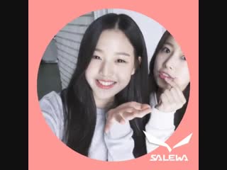 181012 salewa instagram update with izone @ izone girls