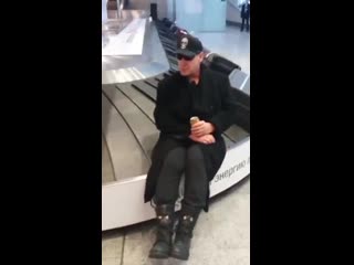 Till lindemann in airport