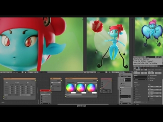 [yansculpts] how to create a character in blender part 8/8 compositing tutorial