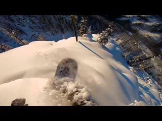 Gopro snow travis rices insane pillow line