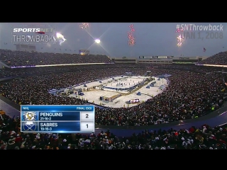 #tbt the first winter classic, featuring the penguins and sabres | january 5, 2017