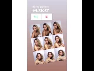 A chloe tiktok via @justinemarjan