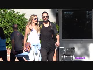 Tom kaulitz & heidi klum after having breakfast at the beverly glen market 18 10 2018