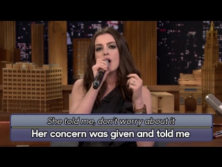 Google translate songs with anne hathaway