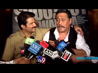 Interview of anil kapoor and jackie shroff for film shootout at wadala