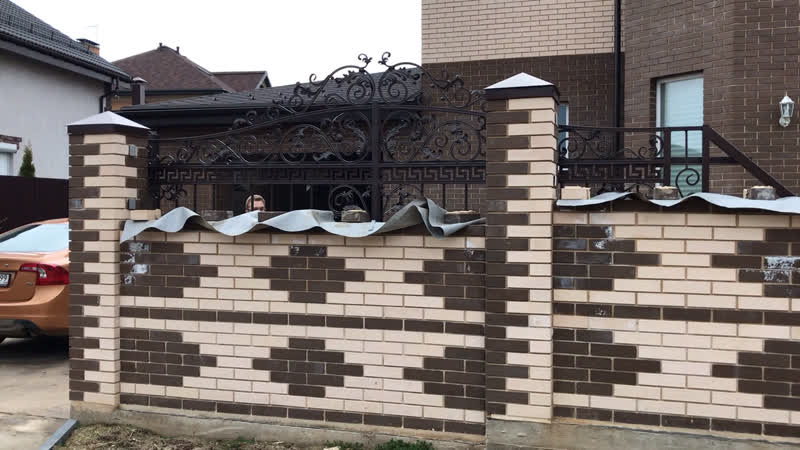 Откатные ворота артикул 3