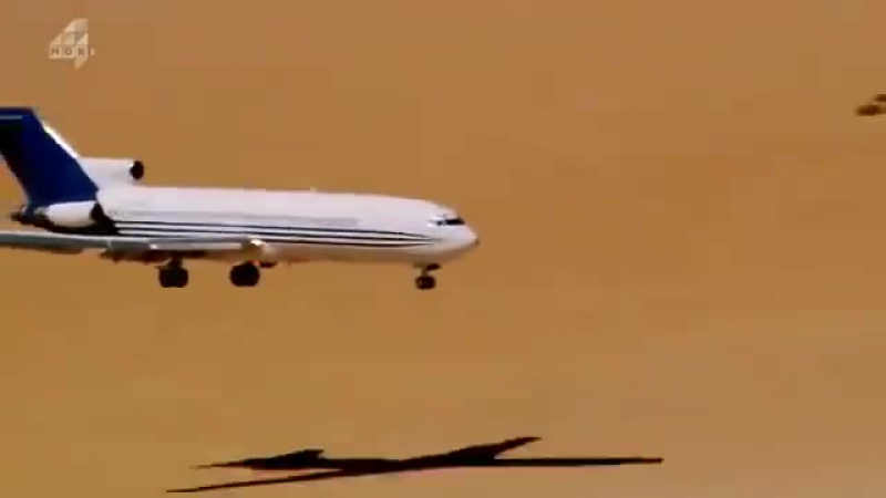 Краш тест boeing 727