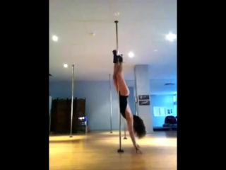 Shimmy bringing back the leotard at pole dance academy