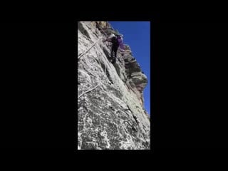 Scaling the yellow tower on ama dablam, november 2019
