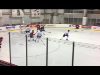 Glove save by phoenix copley on travis boyd