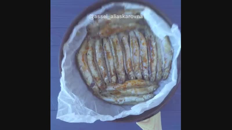 Жарим рыбку необычным способом