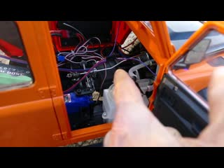 4 stroke overhead cam engine installed into rc car part 6 2 speed, drift first crawl+rc models