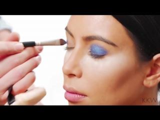 Синий smokey eyes 2