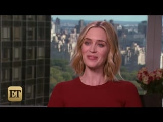 Exclusive emily blunt gushes over her perfect man john krasinski