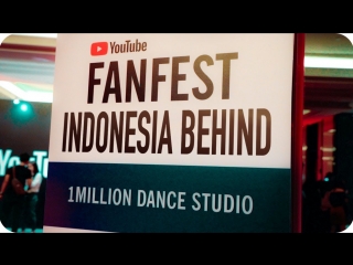 1million dance studio ytff indonesia 2017 behind the scenes