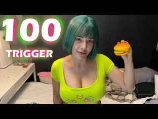 Asmr wan 20220715 asmr fast,100 triggers in 10 minutes plus 😴 tngg0eq9ezi