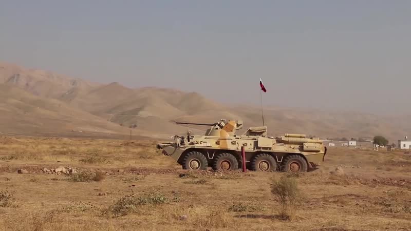 Отработка тактики боя с условными нвф в горах таджикистана