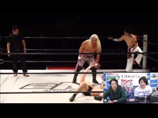 Ricky fuji & shiori asahi vs hiroshi yamato & tatsuya hanami