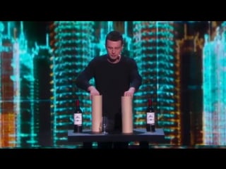 Mat franco magically spawns bottles of wine !america’s got talent 2015