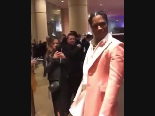 Репортёрша перепутала a$ap rocky с travis scott