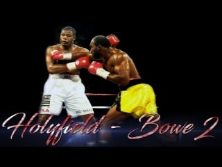 Riddick bowe vs evander holyfield 2 highlights hd