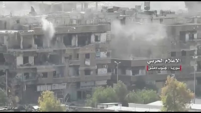 Сирия 21 04 2018
    подразделения саа в уличных боях в районе лагеря ярмук