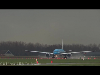 Lightning strike b777 300 on departure @ kl743 ph bvs