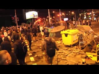 Вторая ночь протестов в минске | баррикады и коктейли молотова