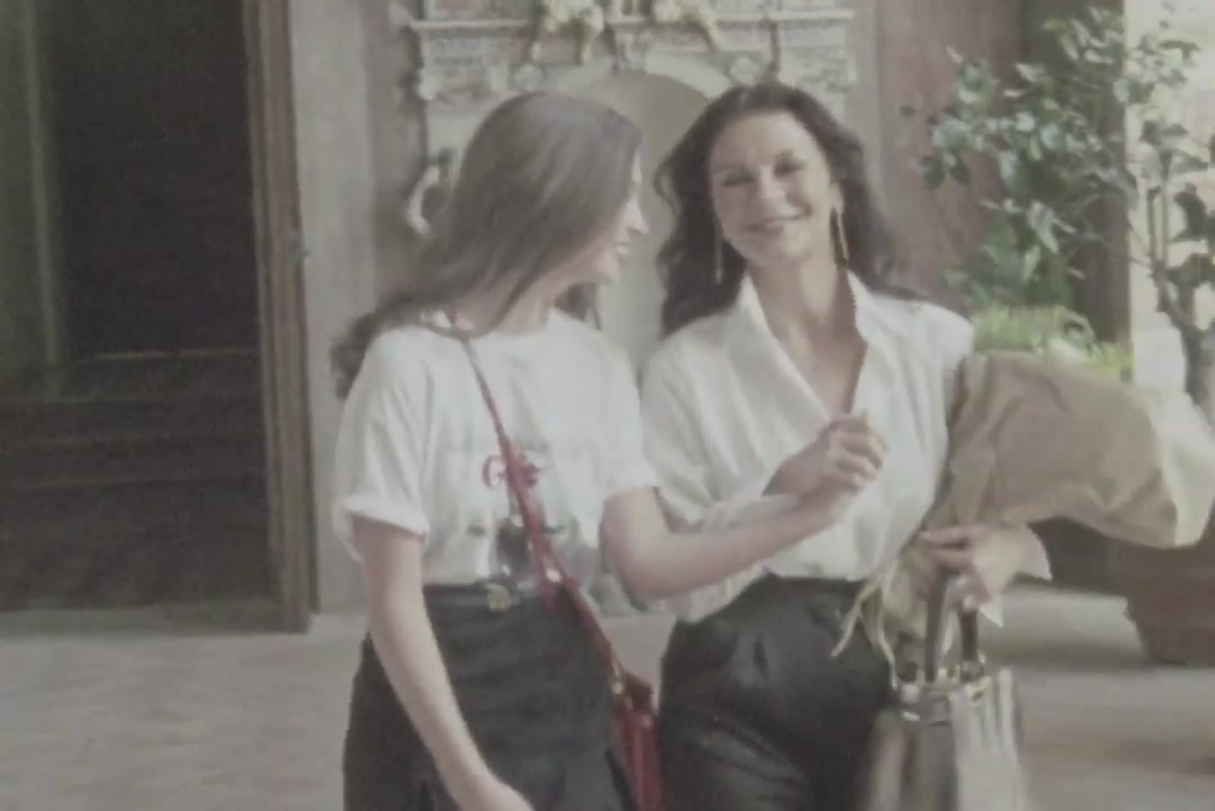 Catherine zeta jones and carys douglas for fendi #meandmypeekaboo watch  online