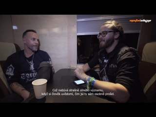 Interview with nergal at brutal assault 2018