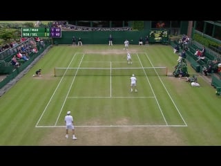 Pierre hugues herbert nicolas mahut vs stephane robert dudi sela (2016 wimbledon 2nd round)