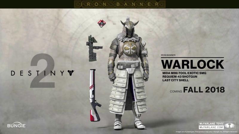 Destiny iron banner warlock mcfarlane toys