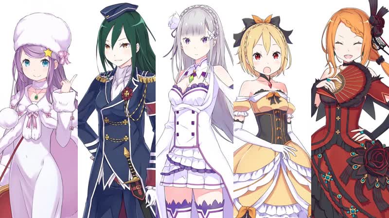Ps4/switch/pc『 reゼロから始める異世界生活 偽りの王選候補』キャラクタートレーラー2