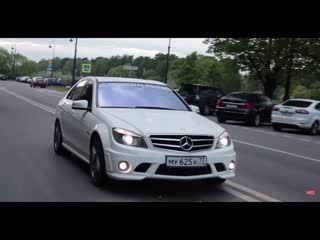 Mercedes benz c63 amg тест драйв anton avtoman