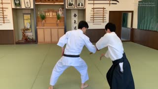 Aikido Special Knife defense techniques - Shirakawa Ryuji shihan 