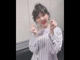 [video] 190711 예린 yerin for sbs power fm park sohyuns love game instagram update 여자친구 gfriend ️