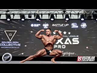2022 texas pro valentin petrov posing routine