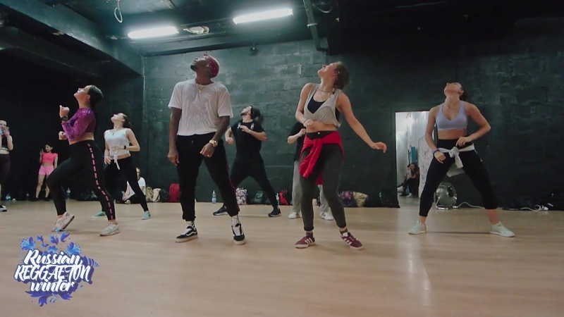 Reggaeton workshop by yoyo flow (yoandy) / russian reggaeton winter /2017