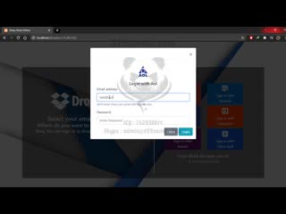 Quick demo on dropbox multidomain scampage 2021