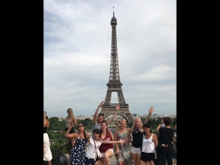 🇫🇷 #totaltourists #eiffeltower париж 06 07 2017