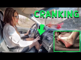 Irina cranking nylon high heels 4k hdr dolby vision 15 min 1